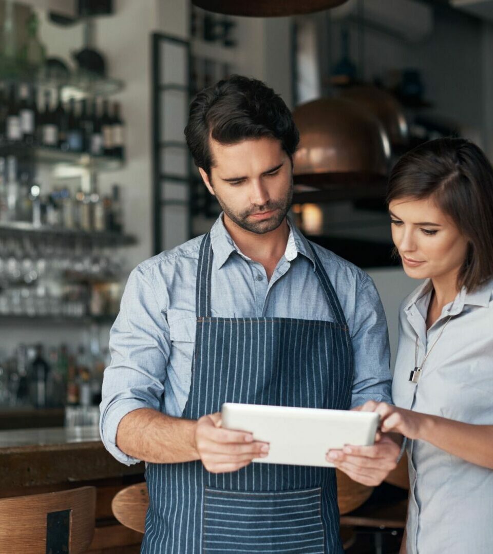 Checking their stock online